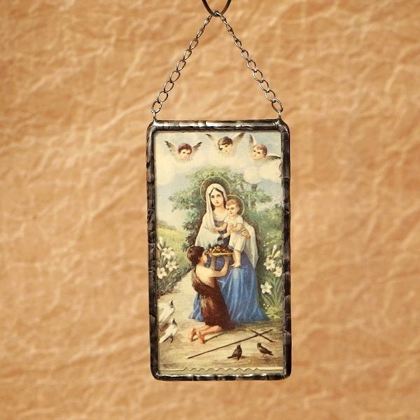 menší svatý obrázek Panna Maria