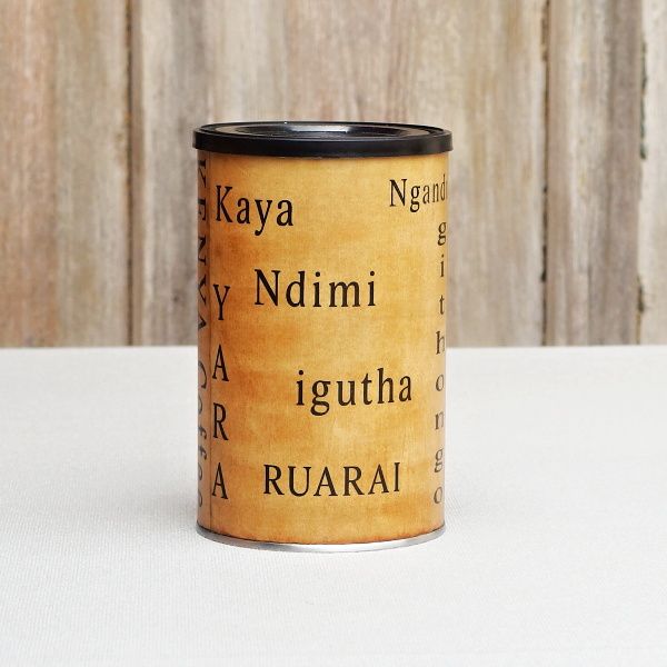 dóza vintage styl káva Kenya