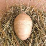 závěsná velikonoční vajíčka vintage styl