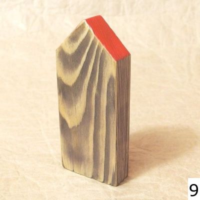dřevěný domeček 5 x 12 cm